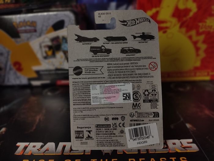 Batman The Animated Series ! Batmobile ! Hot Wheels Special ! 2023 ! by Mattel !
