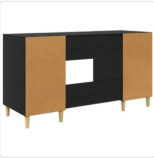 Black Office Desk