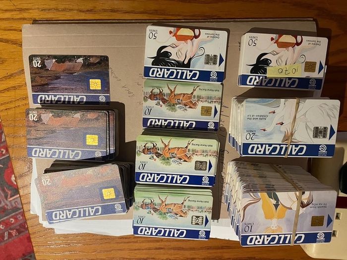 Vintage collectible cards call cards Irish at 1 euro each postage extra 1.50 per envelope or large one 2.85