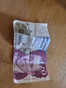 irish 20 pound note