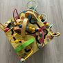 B. toys Zany Zoo Wooden Activity Cube Assortment Image 5