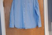 Dunnes Stores Pin Stripe Blue/White. Blouse.  S. M - 14-16.