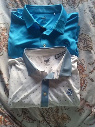 Puma Polos, size XL, New.