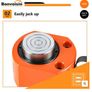 Bonvoisin Single, Portable Low Height Hydraulic Cylinder, FPY-10, 10t, 10mm stroke Image 2