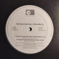 UNPLAYED! My Friend Sam - It's My Pleasure - Early 90s ORIGINAL Oldschool Vocal House CLASSIC!