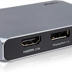 CalDigit USB-C Gen2 10Gb/s SOHO Dock - Up to 4K 60Hz, HDMI 2.0b, HDR, DisplayPort 1.4, 10Gb/s USB A & USB C, UHS-II microSD and SD Card Readers, Passthrough Charging