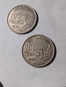 100 Francs 1955,56