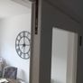 Internal door glass double doors and frosted glass door. Image 5