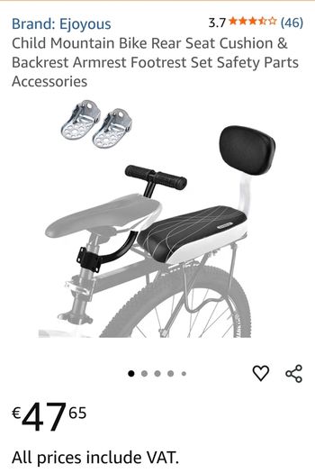 Universal Child Bike Seat Carrier18