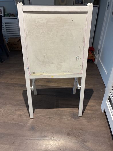 White board and magnetic blackboard Easel
