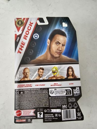 WWE Main Event #150 THE ROCK DWAYNE JOHNSON Action Figure Wrestling Basic 2024
