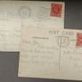 1935 Great Britain Royal Navy Historic Naval Postcard Pair Image 3