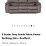 Bradford 3 seater Electric recliner sofa Image 4
