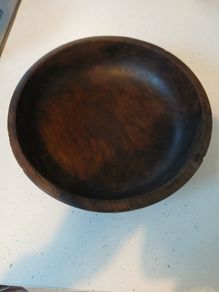 Hardwood african style wooden bowl