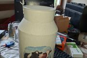 Metal Milk Cans for sale Price is for 1, I have only 4 Postage Available