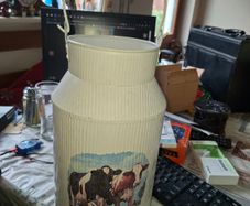 Metal Milk Cans for sale Price is for 1, I have only 4 Postage Available