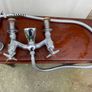 Traditional Chrome Bath Shower Mixer Tap Image 2