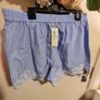 M & S blue striped Image 2
