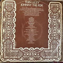 Irish 1976 release Johnny the fox by Thin Lizzy. Vinyl and inner sleeve in vg condition. Out sleeve is missing hence the reduced price