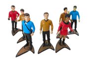 Star Trek 1991 Hamilton Collection Kirk Spock McCoy Uhura Scotty Sulu Chekov PVC Figures