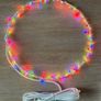 IKEA LED Pendant Indoor Hanging Circlular Wreath Multicolor Lights Image 6