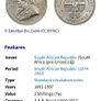 ZAR 2 shillings 1895 Image 3