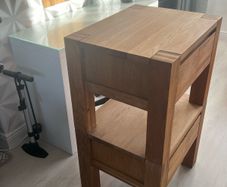 Alto Natural Solid Oak Bedside/Side Tables