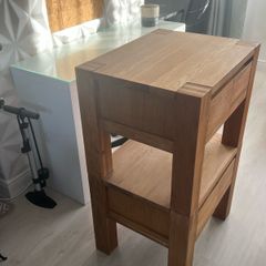 Alto Natural Solid Oak Bedside/Side Tables