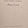 Mary Lavin - A Memory and Other Stories (1973) Image 3