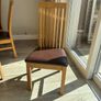 Solid Oak 160cm Round Dining Table and 8 Matching Leather Chairs Kilcroney Furniture Image 4