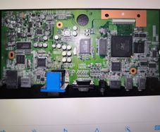 Mitsubishi Xd221u Video Projector Main Input Output Board P6a47-0101 A