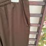 trousers brown satin wide leg trousers large primark Image 6