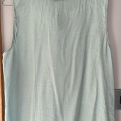 Zara light green top with ties at the back Sz M BNWT