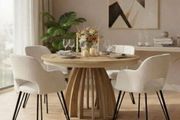 Axis Cremona extendable dining table in oak 100cm to 180cm