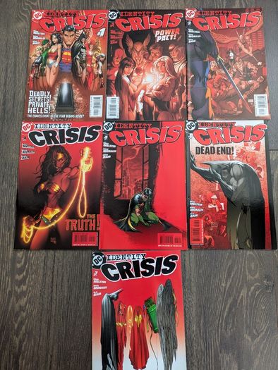 24 DC Comic Books Full Sets Identity Crisis Lex Luthor