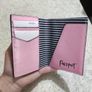 VICTORIA'S SECRET Passport Cover Iconic Black And White Stripe Image 3