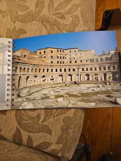 Archaeological Rome. Including 24 Transparent Overlays With Artist's Renditions Of Ancient Rome,ostia And Pompeii. Large Volume Paperback In Good Condition.  See Photos For Condition.