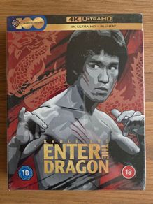 Enter the Dragon 4K UHD Blu-ray 1973 HMV Red Ultimate Collectors Steelbook