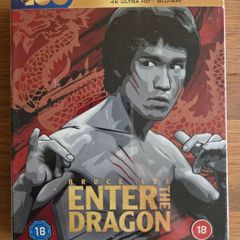 Enter the Dragon 4K UHD Blu-ray 1973 HMV Red Ultimate Collectors Steelbook