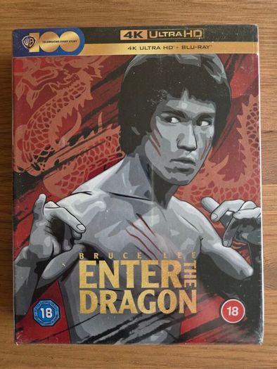 Enter the Dragon 4K UHD Blu-ray 1973 HMV Red Ultimate Collectors Steelbook