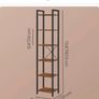 Lakesha Etagere Bookcase Image 3