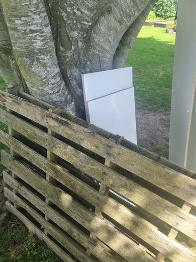 large sheets of chip board