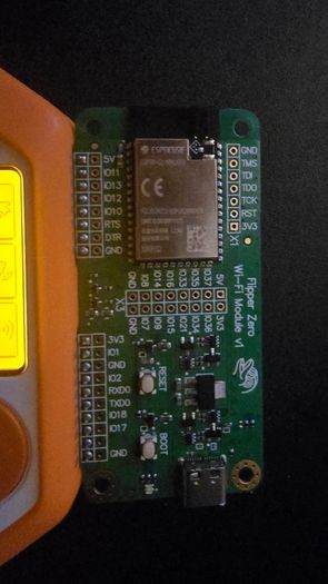 Flipper Zero + wifi dev board + silicone case