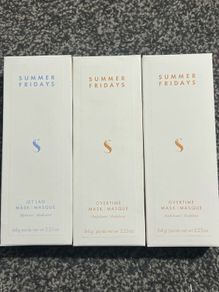 Brand New Summer Fridays Jet Lag And Overtime Masks