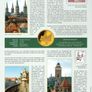 Germany. Deutsche Post sheet commemorating Bamberg World Heritage Site with details in German with stamps commemorating site Image 2