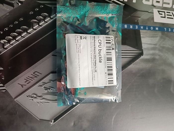 Intel 1700 CPU contact frame