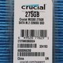 275 Gb M.2 Ssd Crucial Image 2