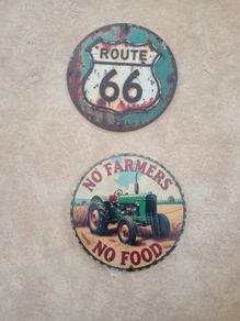 Vintage Style Wooden Signs 10 euro each.