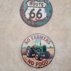 Vintage Style Wooden Signs 10 euro each.