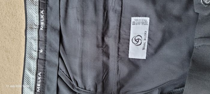 Men's black trousers 37.5"x34"